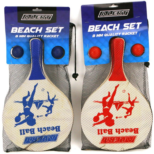 Alert Beachball Set Deluxe Hout - Afbeelding 1