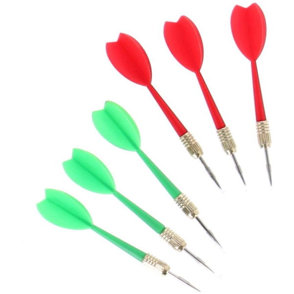 Overige Merken Dartboard Tweezijdig + 6 Pijlen 37 Cm - Afbeelding 4