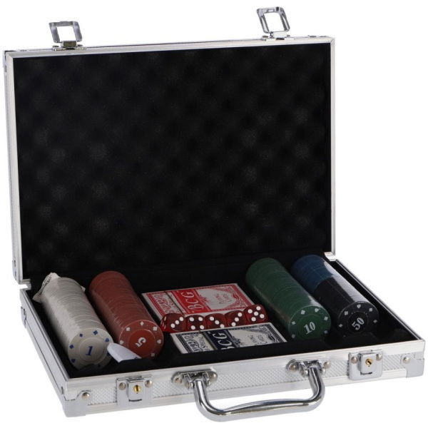 Overige Merken Pokerset In Koffer 200-Delig Aluminium - Afbeelding 3