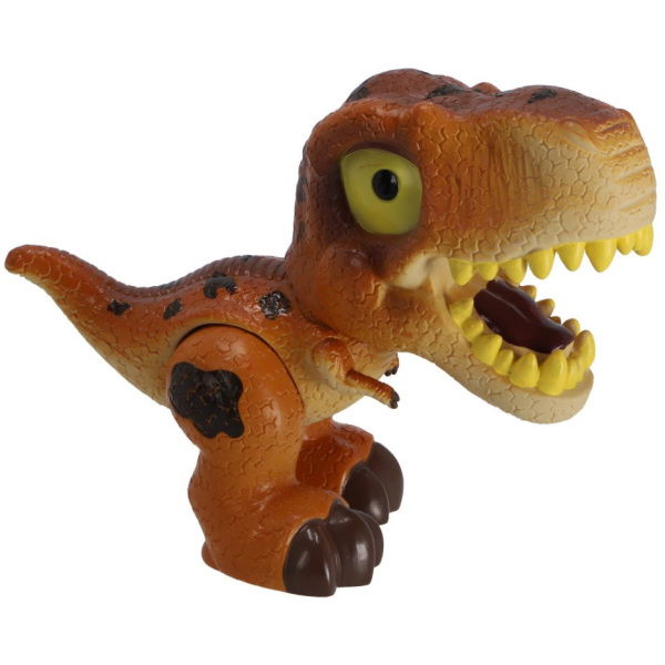 Dinobase Dino + Licht En Geluid Bruin - Afbeelding 2