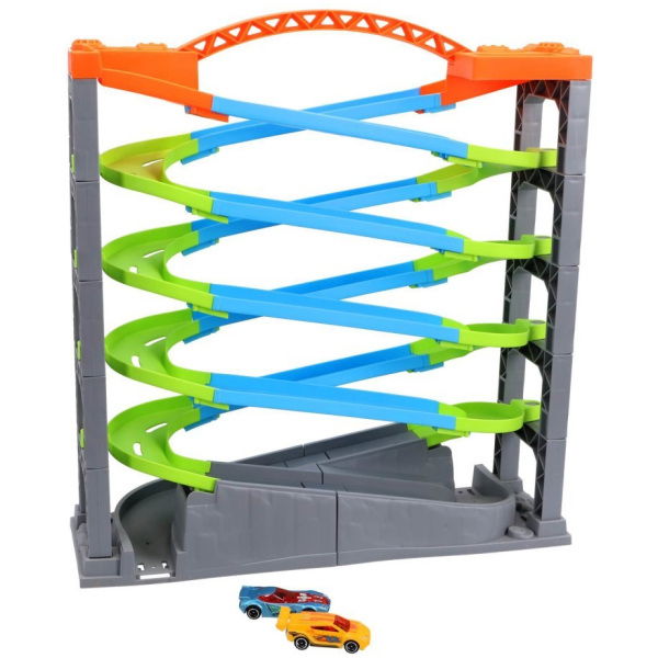 Overige Merken Racebaan Deluxe 5 Lagen + 2 Racewagens - Afbeelding 2