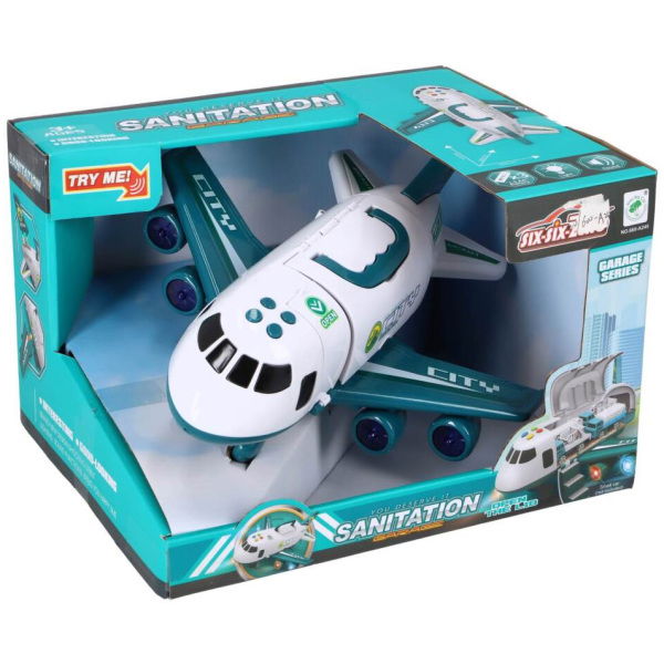 Overige Merken Vliegtuig City Dreamliner 25X30 Cm + Licht En Geluid - Afbeelding 1