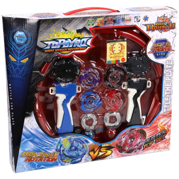 Overige Merken Spinning Top Set - Afbeelding 1