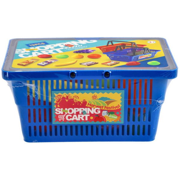 Overige Merken Winkelmandje 13-Delig Blauw - Afbeelding 1