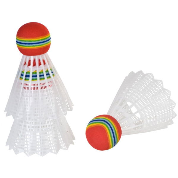 Sportx Mini Badminton Shuttles In Koker 3 Stuks - Afbeelding 1