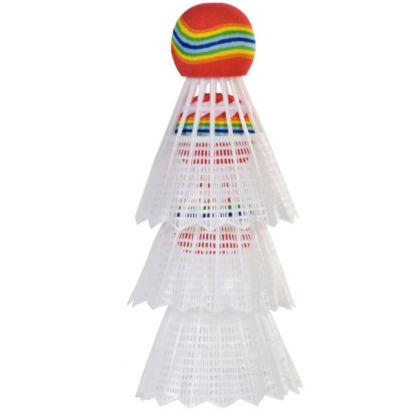 Sportx Mini Badminton Shuttles In Koker 3 Stuks - Afbeelding 2