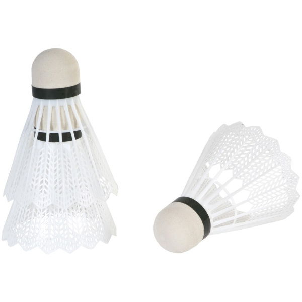 Sportx Shuttles In Koker 3 Stuks Wit - Afbeelding 1