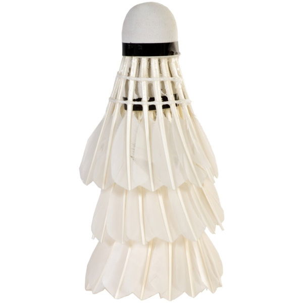 Sportx Badmintonshuttles Met Veren 3 Stuks Wit - Afbeelding 2
