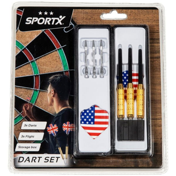 Sportx Dart Set In Opbergbox - Afbeelding 3