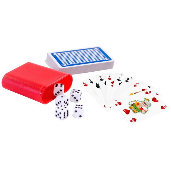 Clown Games Kids 50 Kaart&Dobbel Spellen - Afbeelding 2