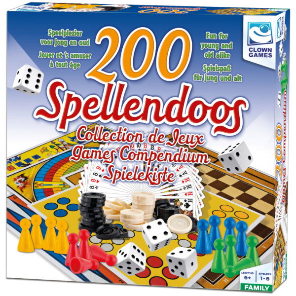 Clown Games Spellendoos 200-Delig - Afbeelding 6