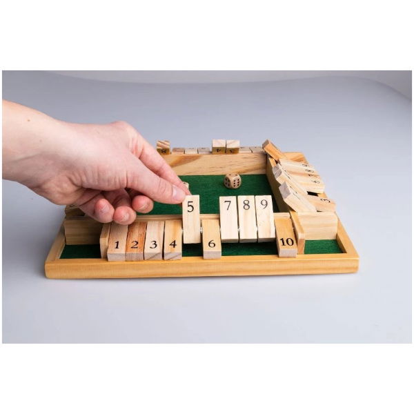 Clown Games Shut The Box Hout - Afbeelding 6