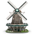 Cubic Fun 3D Puzzel Molen + Licht 64 Stukjes