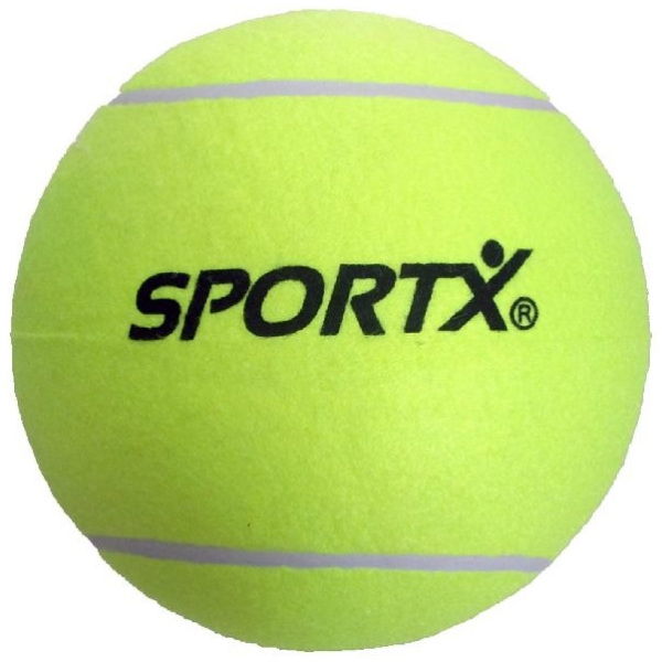 Sportx Jumbo Tennisbal Xl Geel - Afbeelding 1