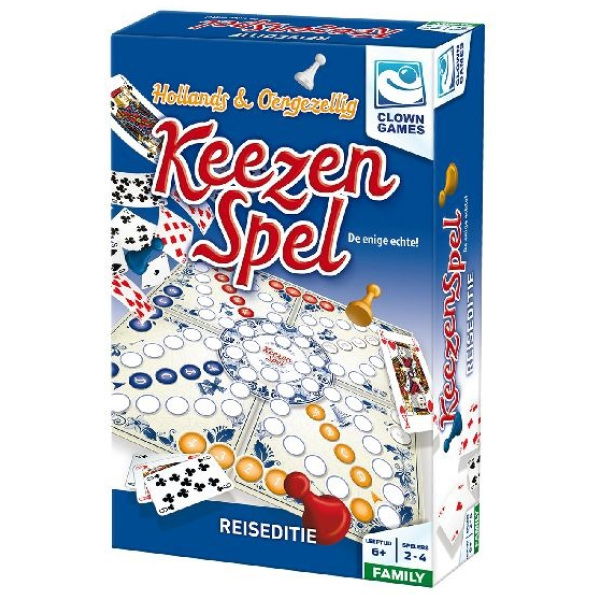 Clown Games Keezenspel Reiseditie - Afbeelding 1