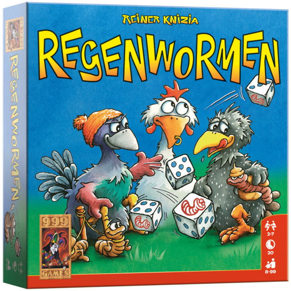 999 Games Regenwormen - Afbeelding 1