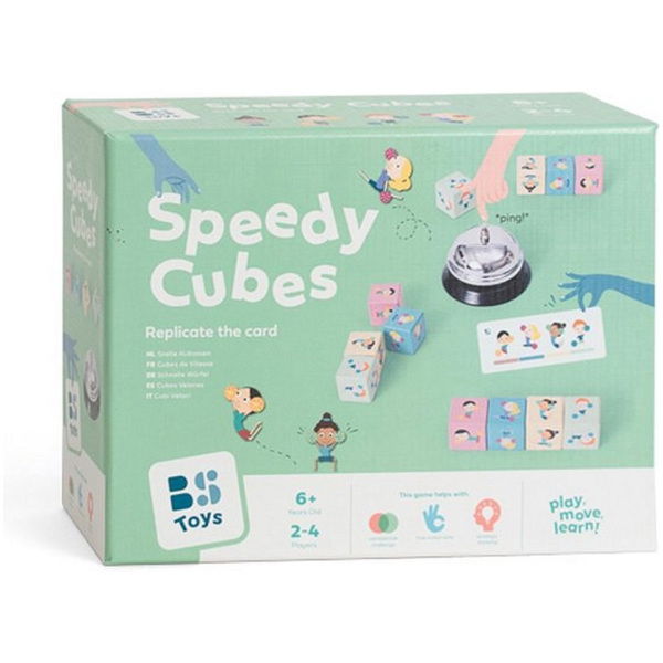 Overige Merken Bs Toys Speedy Cubes Hout - Afbeelding 1