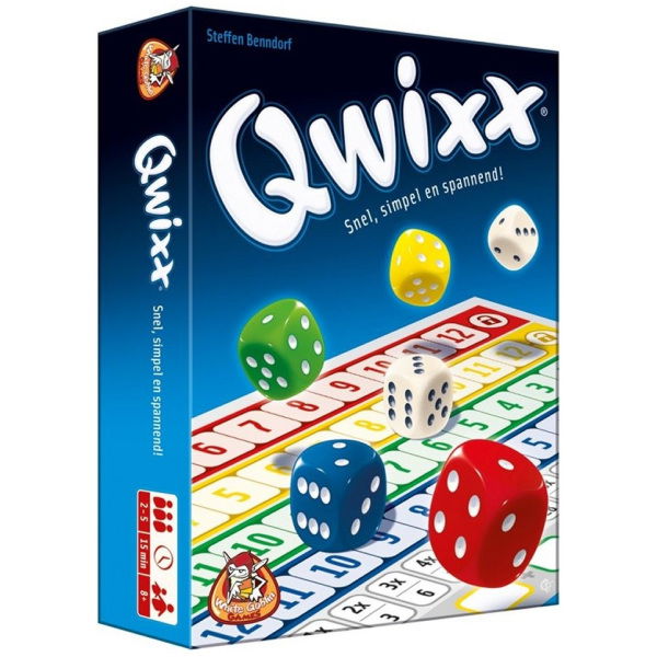 White Goblin Games Qwixx - Afbeelding 1