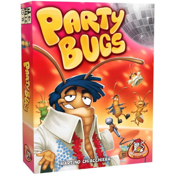 White Goblin Games Party Bugs Kaartspel - Afbeelding 1