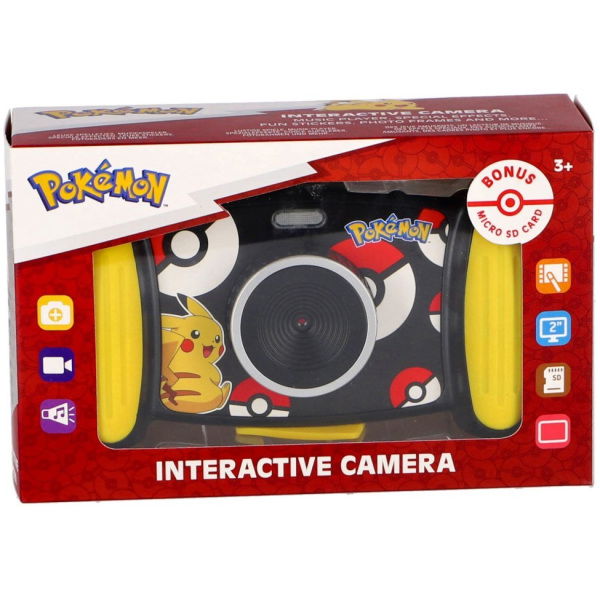 Pokemon PokÉMon Interactieve Camera Zwart/Geel - Afbeelding 1