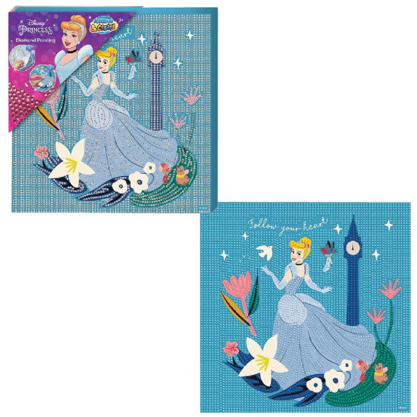 Disney Princess Diamond Painting Canvas Xl - Afbeelding 1