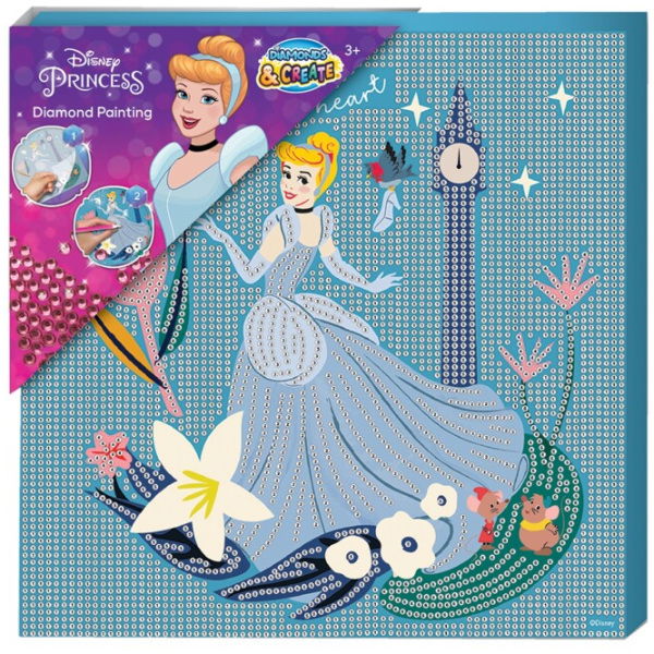 Disney Princess Diamond Painting Canvas Xl - Afbeelding 3