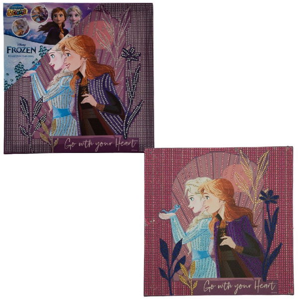 Disney Princess Frozen Diamond Painting Canvas Xl - Afbeelding 1