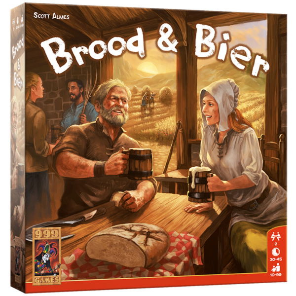 999 Games Brood En Bier Bordspel - Afbeelding 1