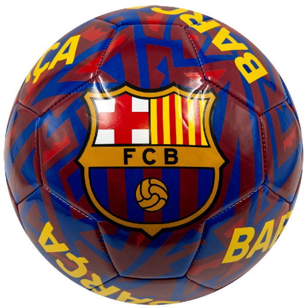Overige Merken Voetbal Fc Barcelona Tech Square Maat 5 Blauw/Rood - Afbeelding 1