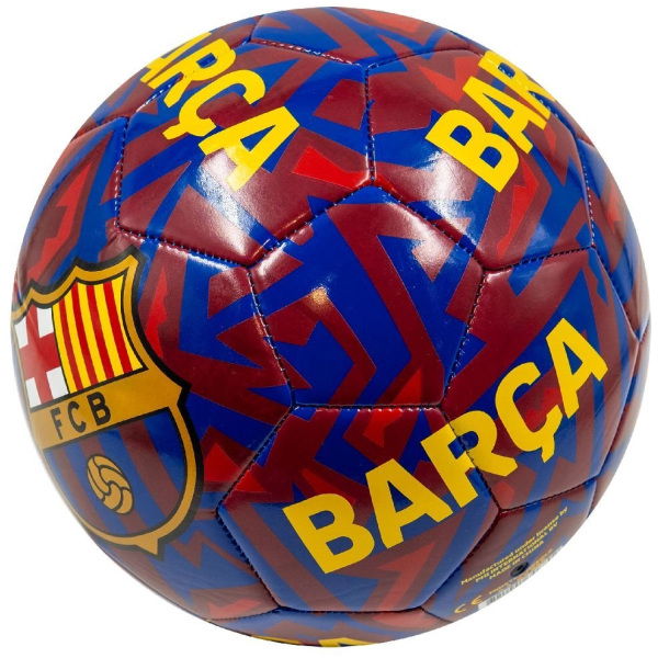 Overige Merken Voetbal Fc Barcelona Tech Square Maat 5 Blauw/Rood - Afbeelding 2