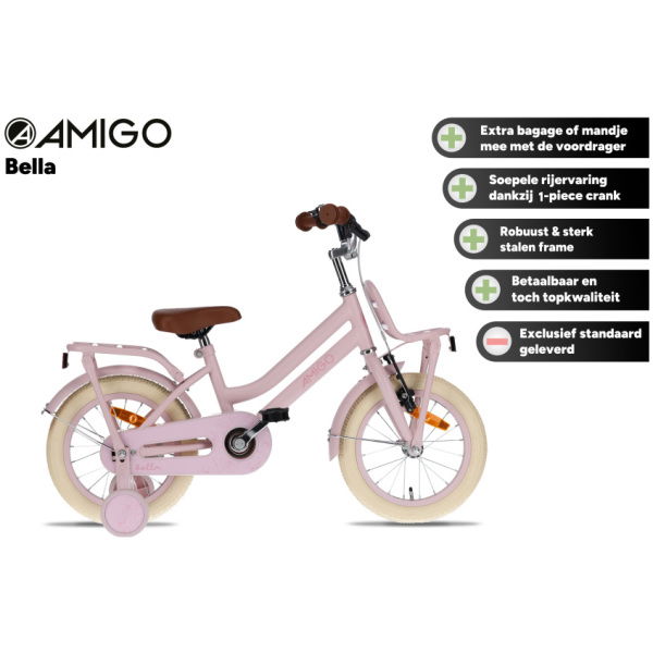 Amigo Bella Meisjes Terugtraprem - Afbeelding 2