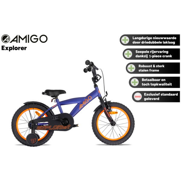 Amigo Explorer Jongens Terugtraprem - Afbeelding 2