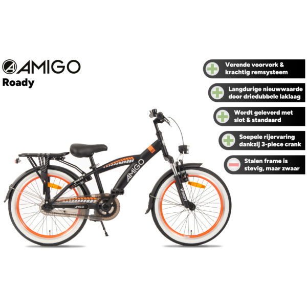Amigo Roady Jongens Terugtraprem - Afbeelding 2