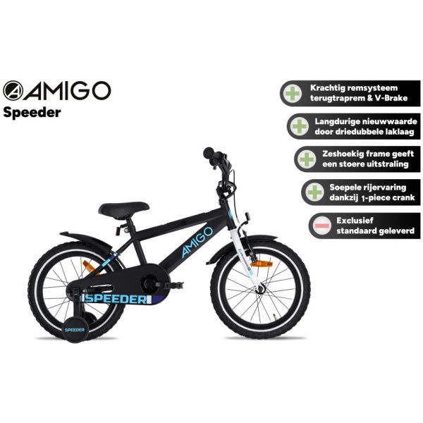 Amigo Speeder Jongens Terugtraprem - Afbeelding 2