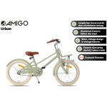 Amigo Urban Aluminium Frame Meisjes Terugtraprem - Afbeelding 2