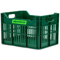 Urban Proof Junior Fietskrat 15 Liter Gerecycled Kunststof Retro Green