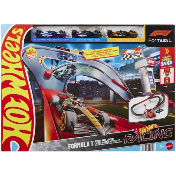 Mattel Hot Wheels Racing Hero Starter Trackset - Afbeelding 1