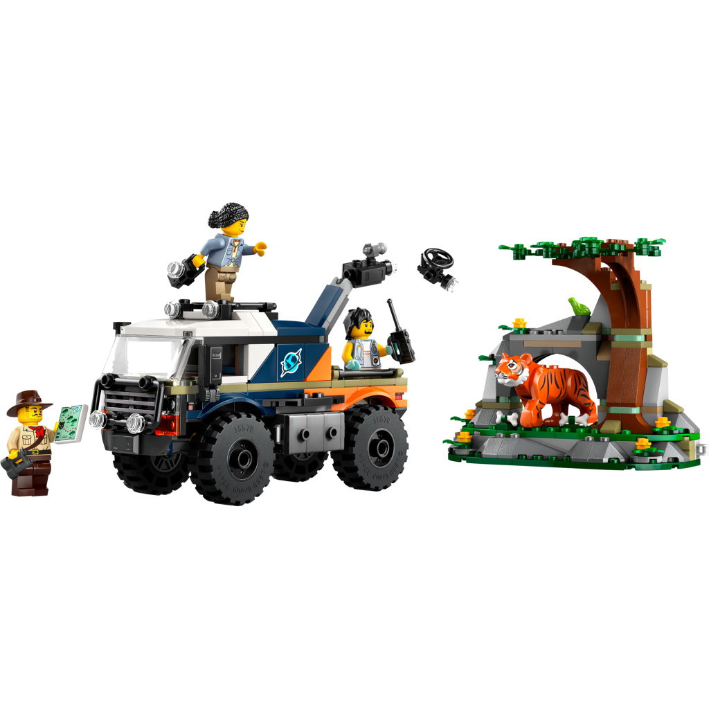 5702017586014_1.jpg Lego 60426 City Exploration Jungle Off-Road Truck - Afbeelding 2