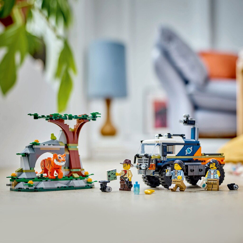 5702017586014_4.jpg Lego 60426 City Exploration Jungle Off-Road Truck - Afbeelding 5