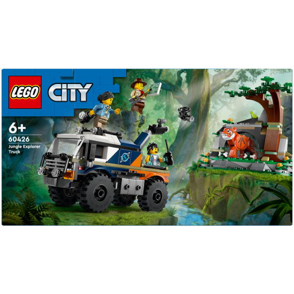 Lego 60426 City Exploration Jungle Off-Road Truck - Afbeelding 6