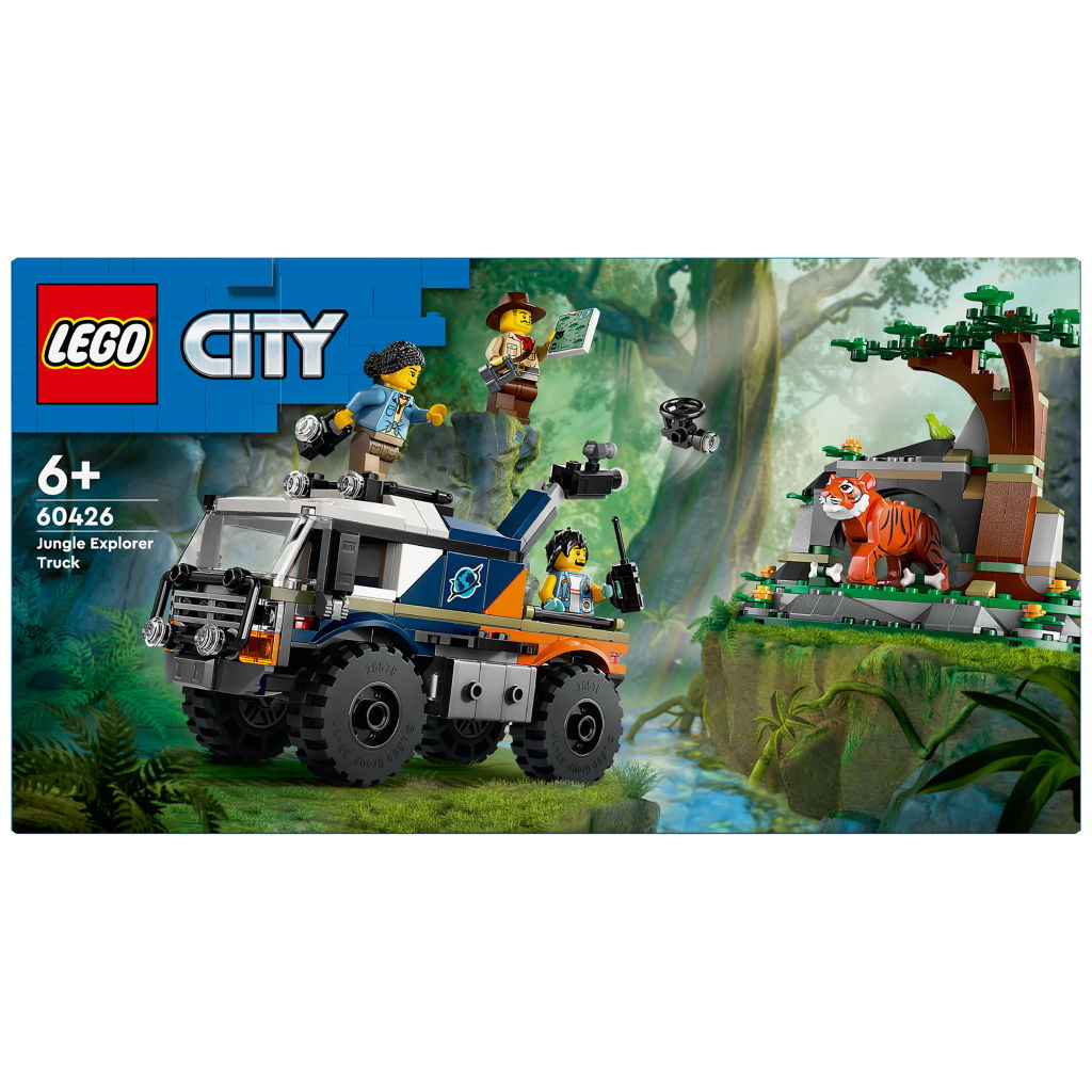 5702017586014_5.jpg Lego 60426 City Exploration Jungle Off-Road Truck - Afbeelding 6