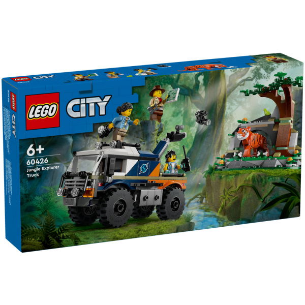 Lego 60426 City Exploration Jungle Off-Road Truck - Afbeelding 7