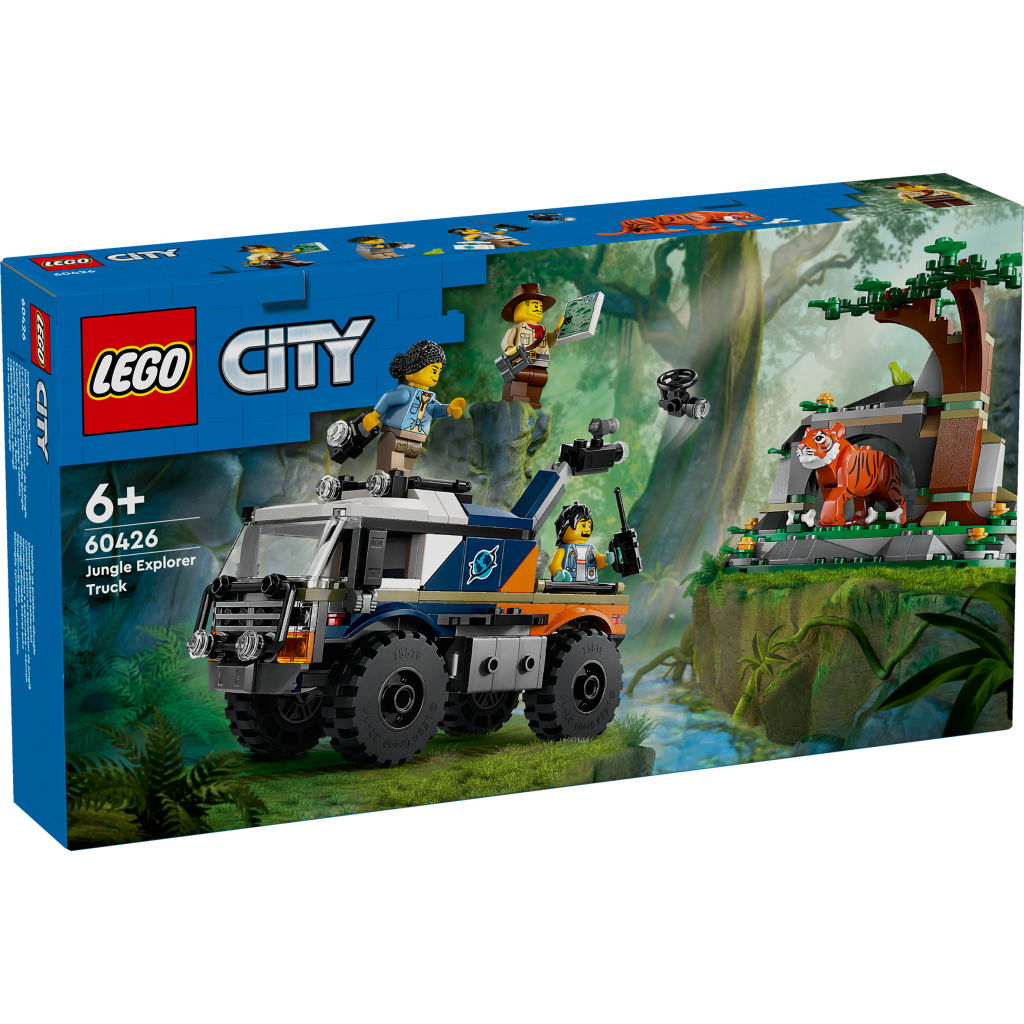 5702017586014_6.jpg Lego 60426 City Exploration Jungle Off-Road Truck - Afbeelding 7