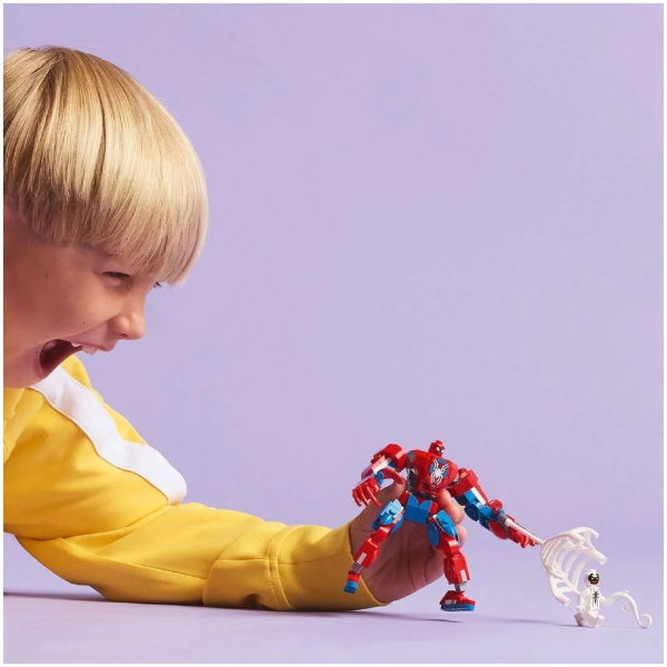 Lego Super Heroes 76308 Marvel Spiderman Mecha Vs Anti-Venom - Afbeelding 4