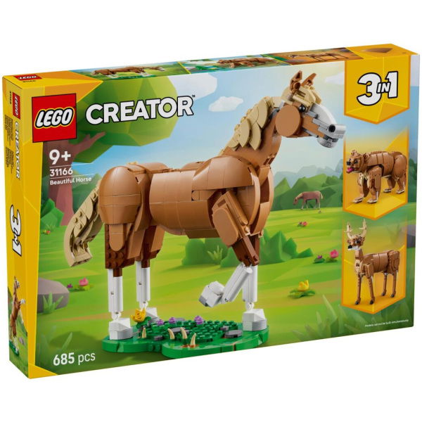 Lego Creator 31166 3In1 Prachtig Paard - Afbeelding 1