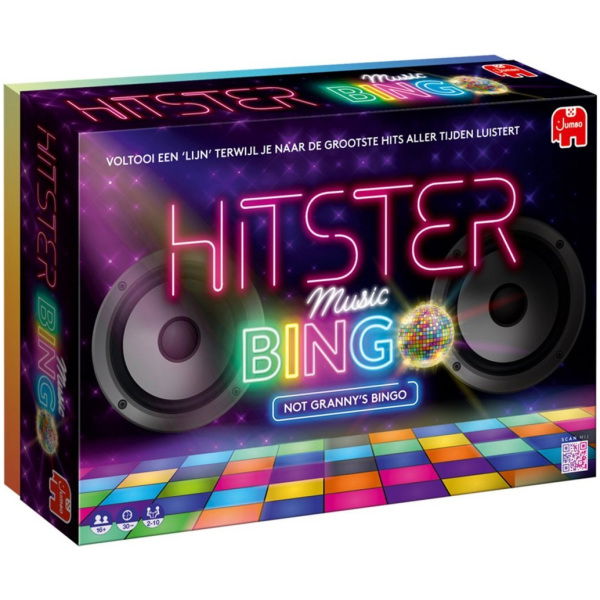 Jumbo Hitster Bingo Partyspel - Afbeelding 1