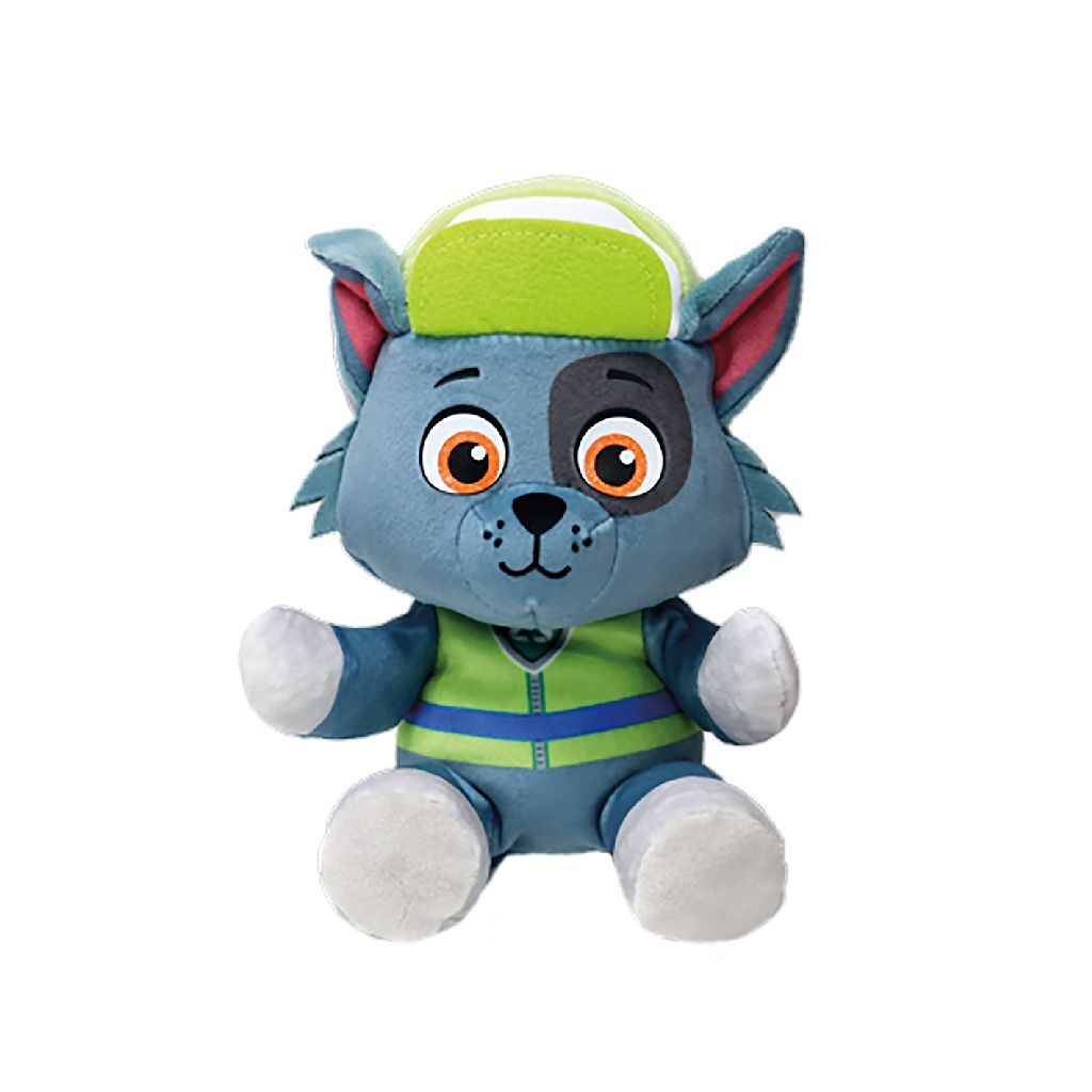0008421440191_0.jpg Ty Beanie Boo Knuffel Paw Patrol Rocky 15 Cm - Afbeelding 1