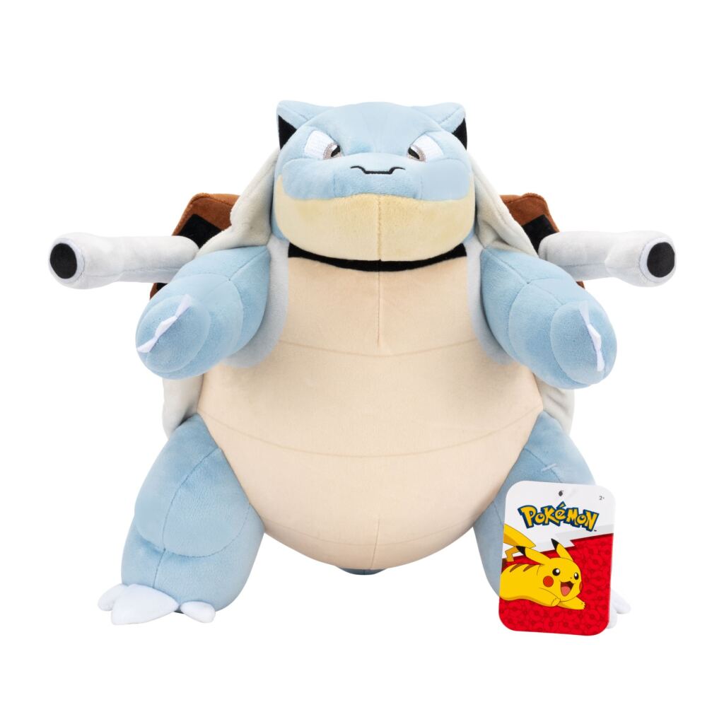 0191726781080_0.jpg Pokemon PokÉMon Knuffel Stars Blastoire 30 Cm - Afbeelding 1