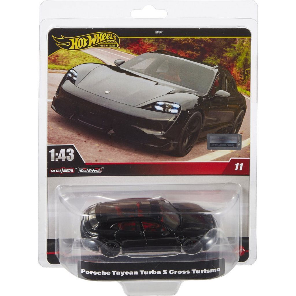 0194735220045_1.jpg Mattel Hot Wheels Premium Porsche Taycan Turbo S Cross Turismo 1:43 - Afbeelding 1