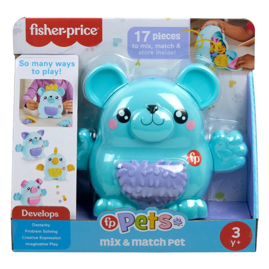 0194735235797_1.jpg Fisher Price Pets Mix &Amp; Match Dierenvriendje - Afbeelding 1